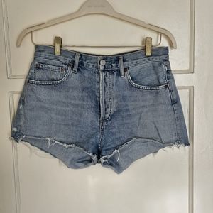 Agolde Parker Denim Shorts